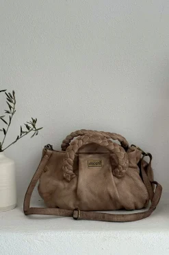 Greta käsilaukku, taupe antique