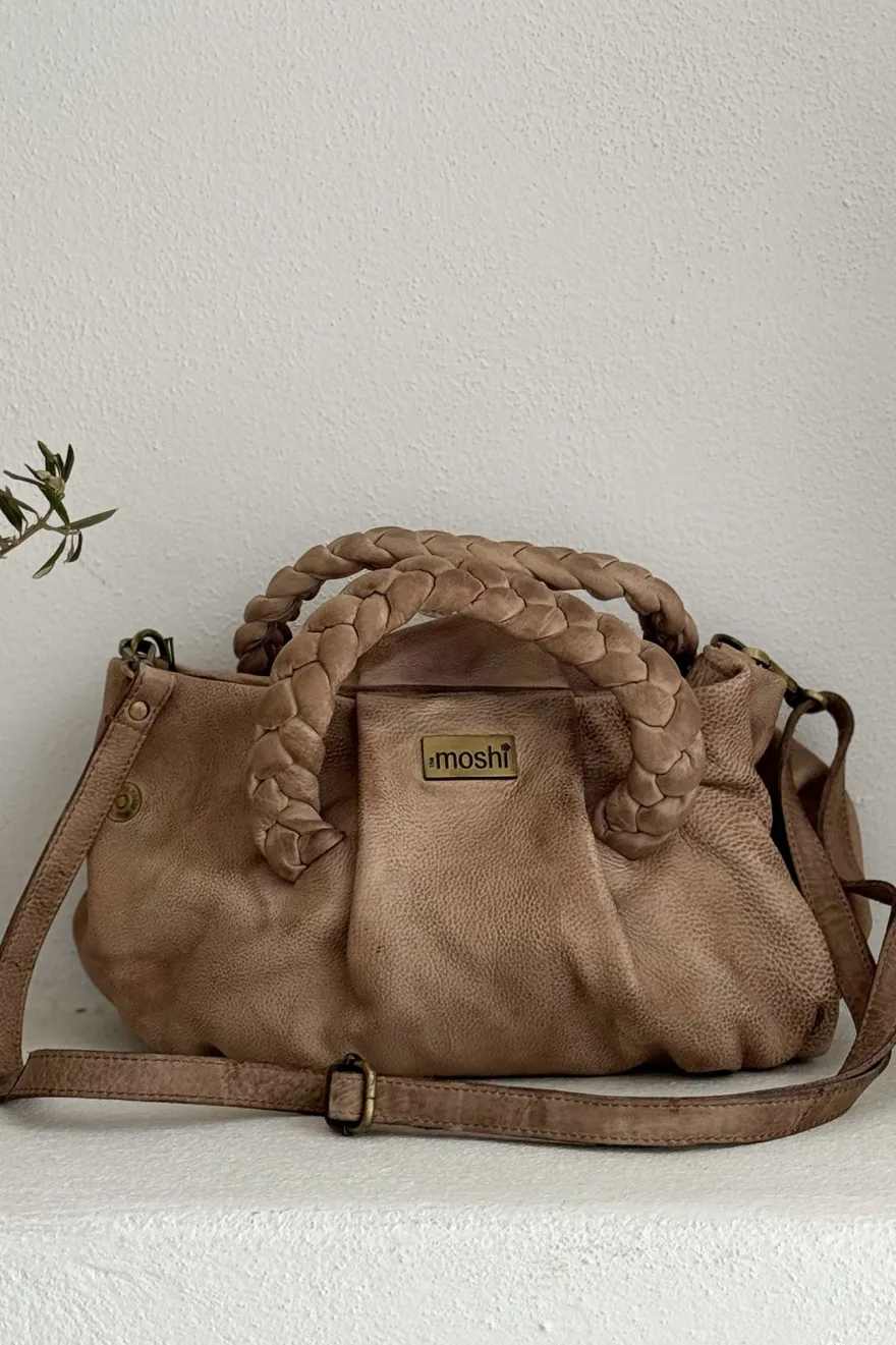 Greta käsilaukku, taupe antique