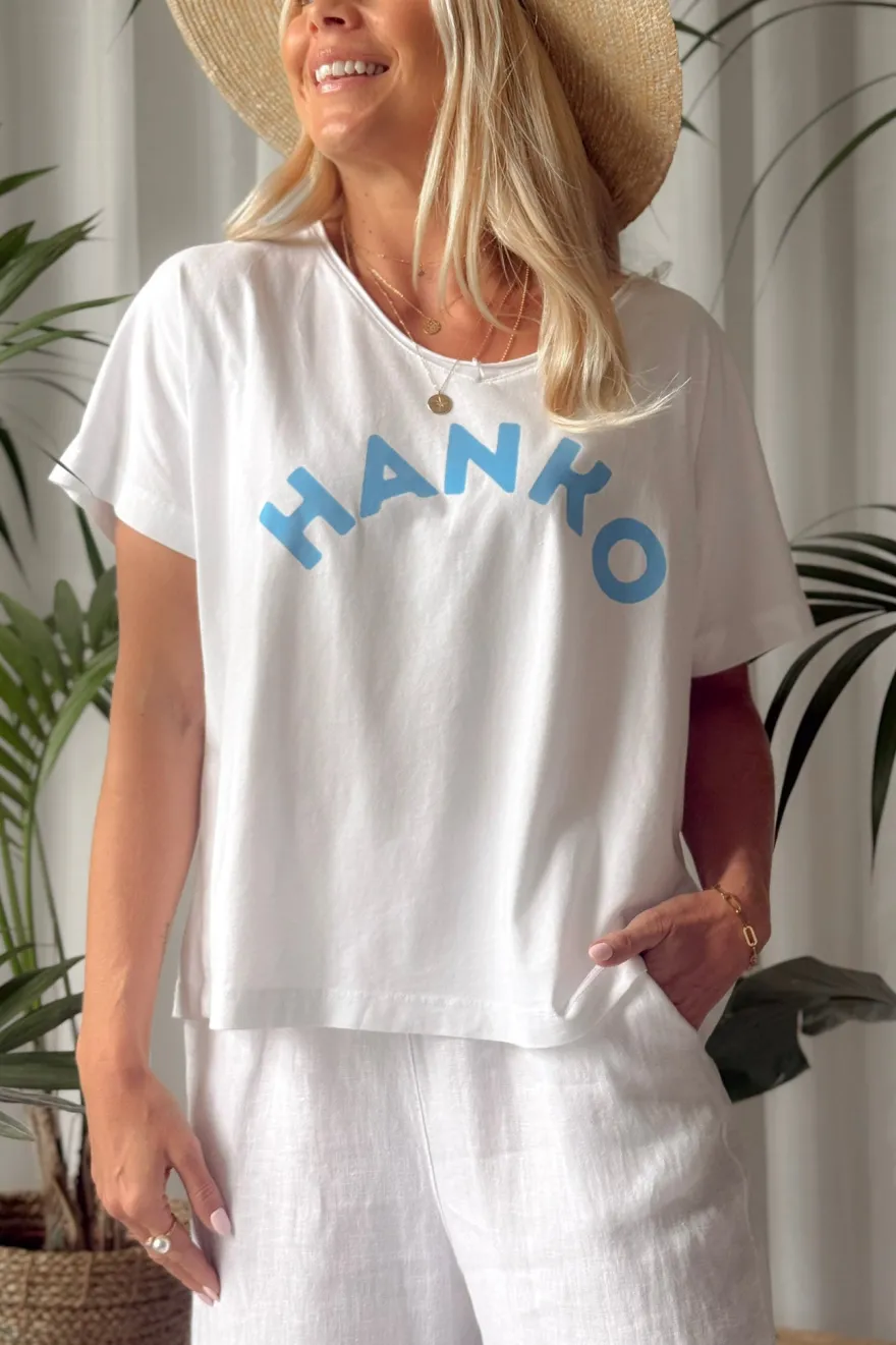 Hanko t-paita, valkoinen