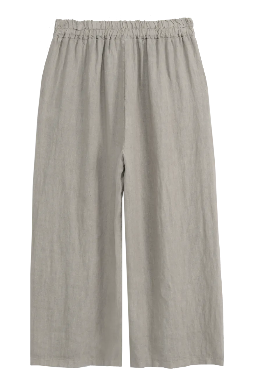 Havana pellavahousut, taupe