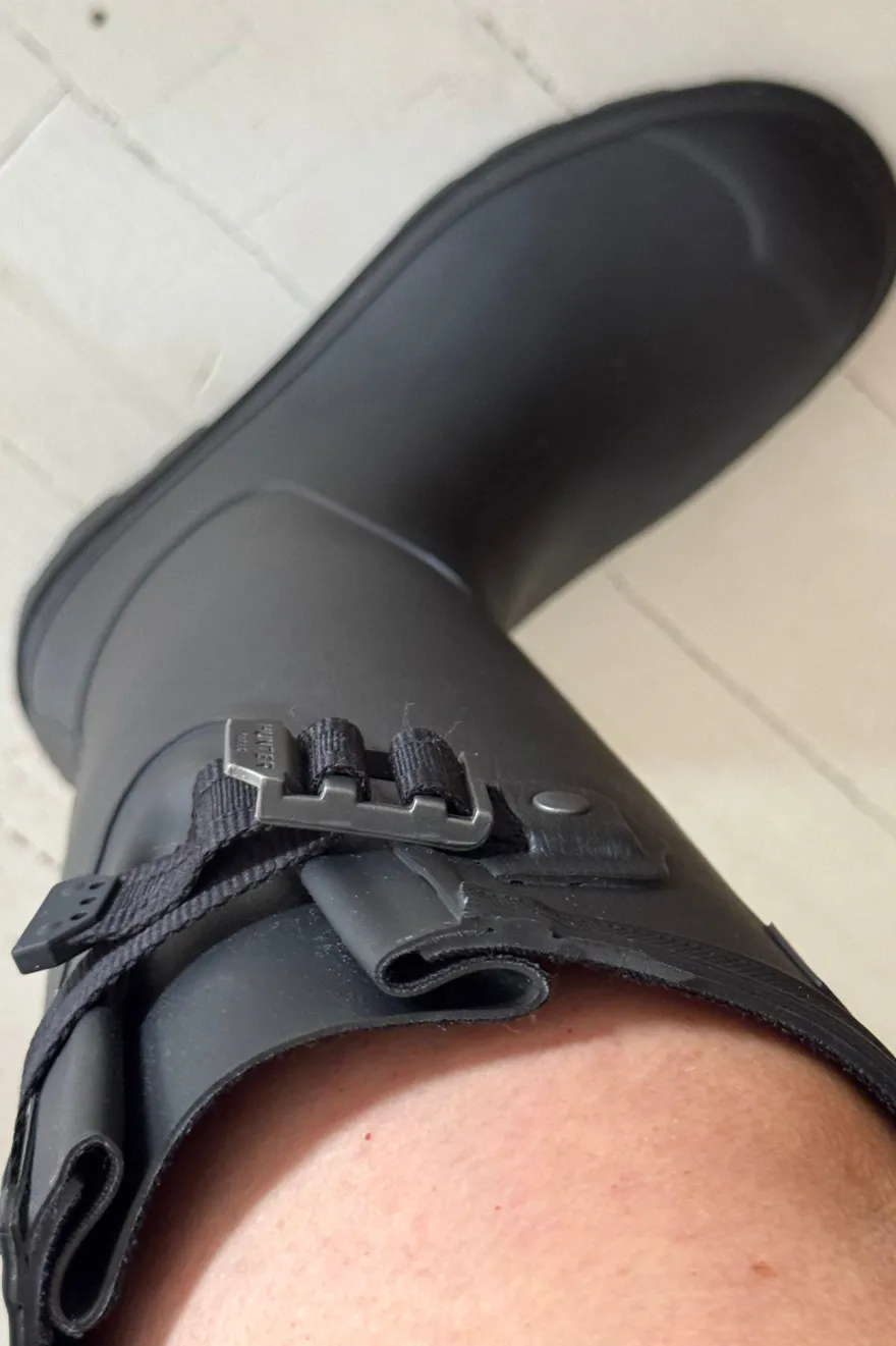 Hunter adjustable downpour kumisaappaat, musta