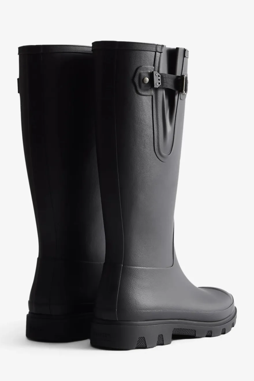 Hunter adjustable downpour kumisaappaat, musta