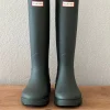 Hunter unisex downpour kumisaappaat, tumma oliivi