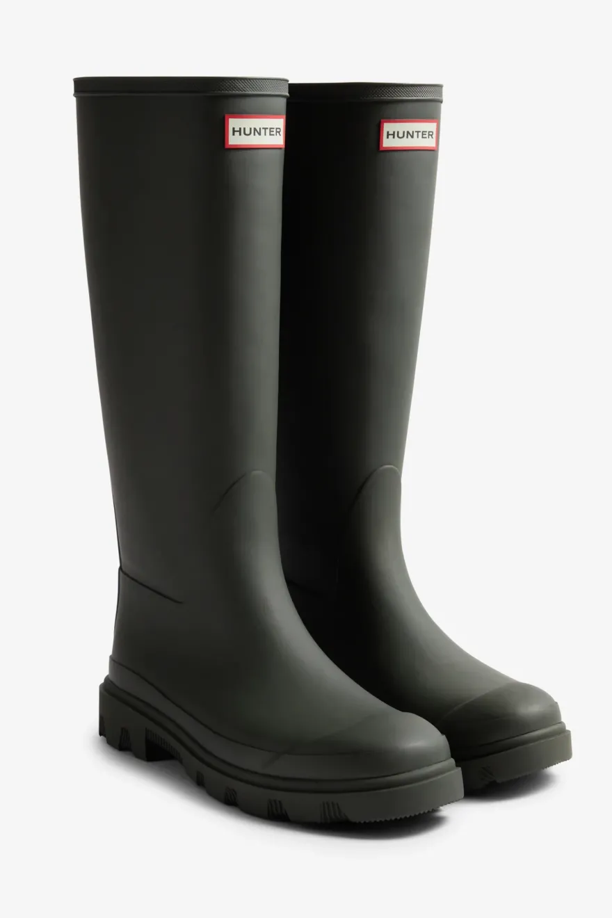 Hunter unisex downpour kumisaappaat, tumma oliivi