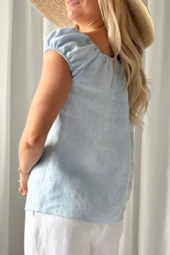 Isabel pellavapaita, oxford blue