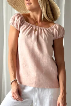Isabel pellavapaita, sorbet pink