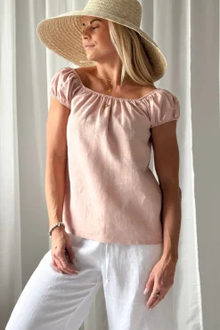 Isabel pellavapaita, sorbet pink