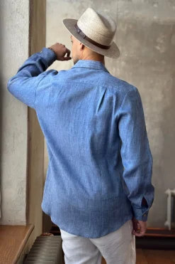 John pellavapaita, denim blue