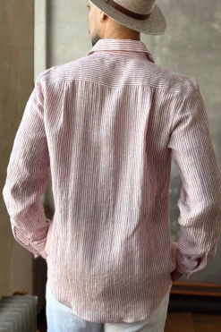 John pellavapaita, pink stripe