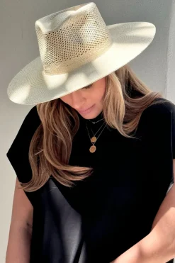 Jo rancher panamahattu, hiekka