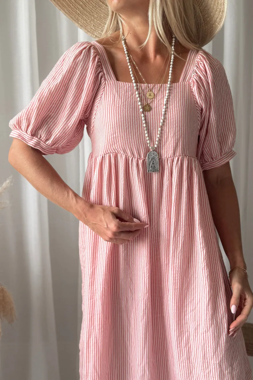 La Brisa puuvillamekko, pepper pink