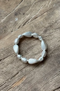 Leona rannekoru, silver