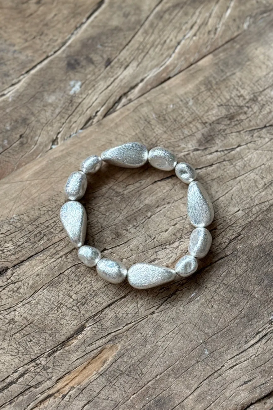 Leona rannekoru, silver