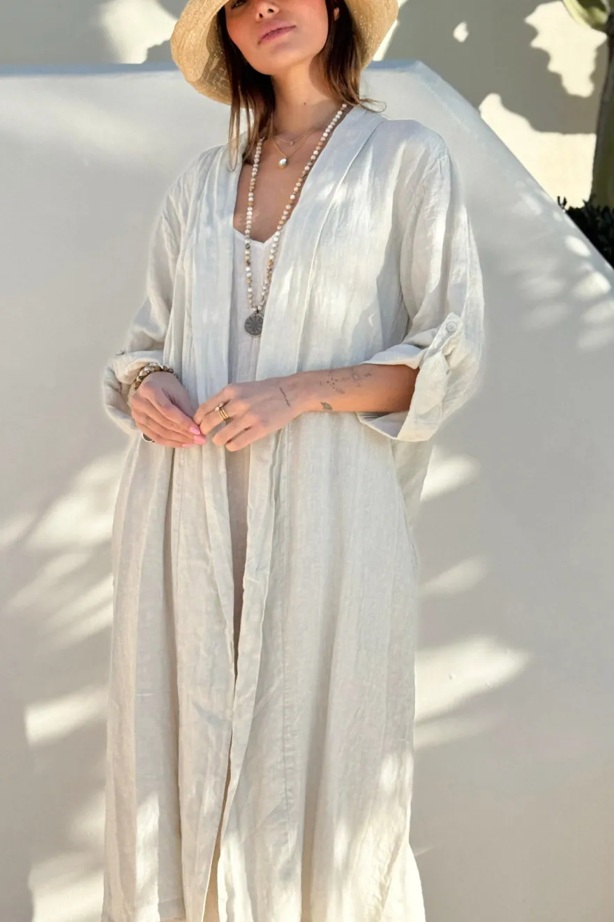 Louisa pellavatakki, hiekka