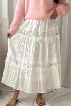 Lovely Lace hame, valkoinen