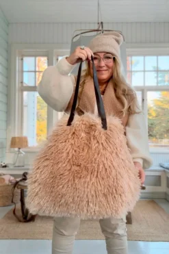 Meria olkalaukku, beige