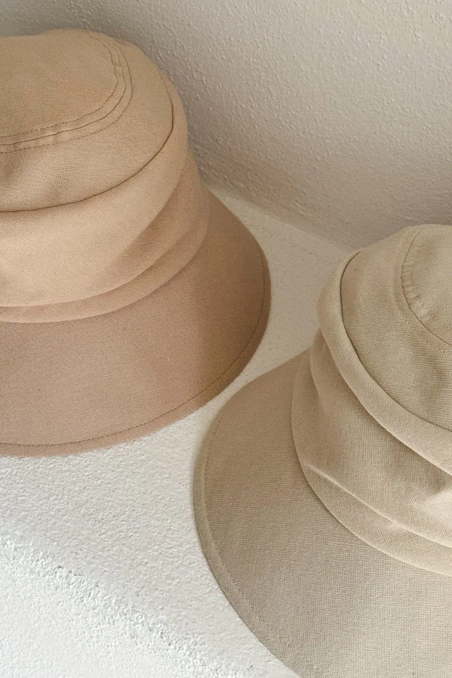 Meryl puuvillahattu, off white