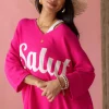 Message neule, SALUT fuchsia