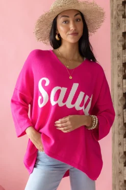 Message neule, SALUT fuchsia