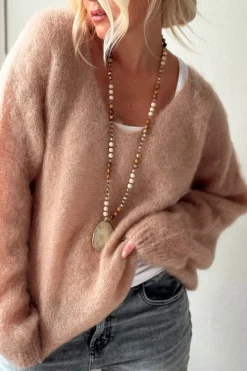 Mohair heaven neule, caramel