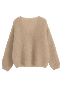 Mohair heaven neule, caramel