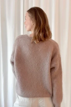 Mohair heaven neule, taupe