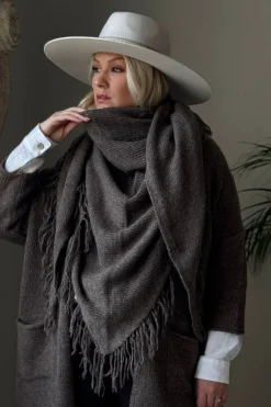 Nolan neulehuivi, taupe