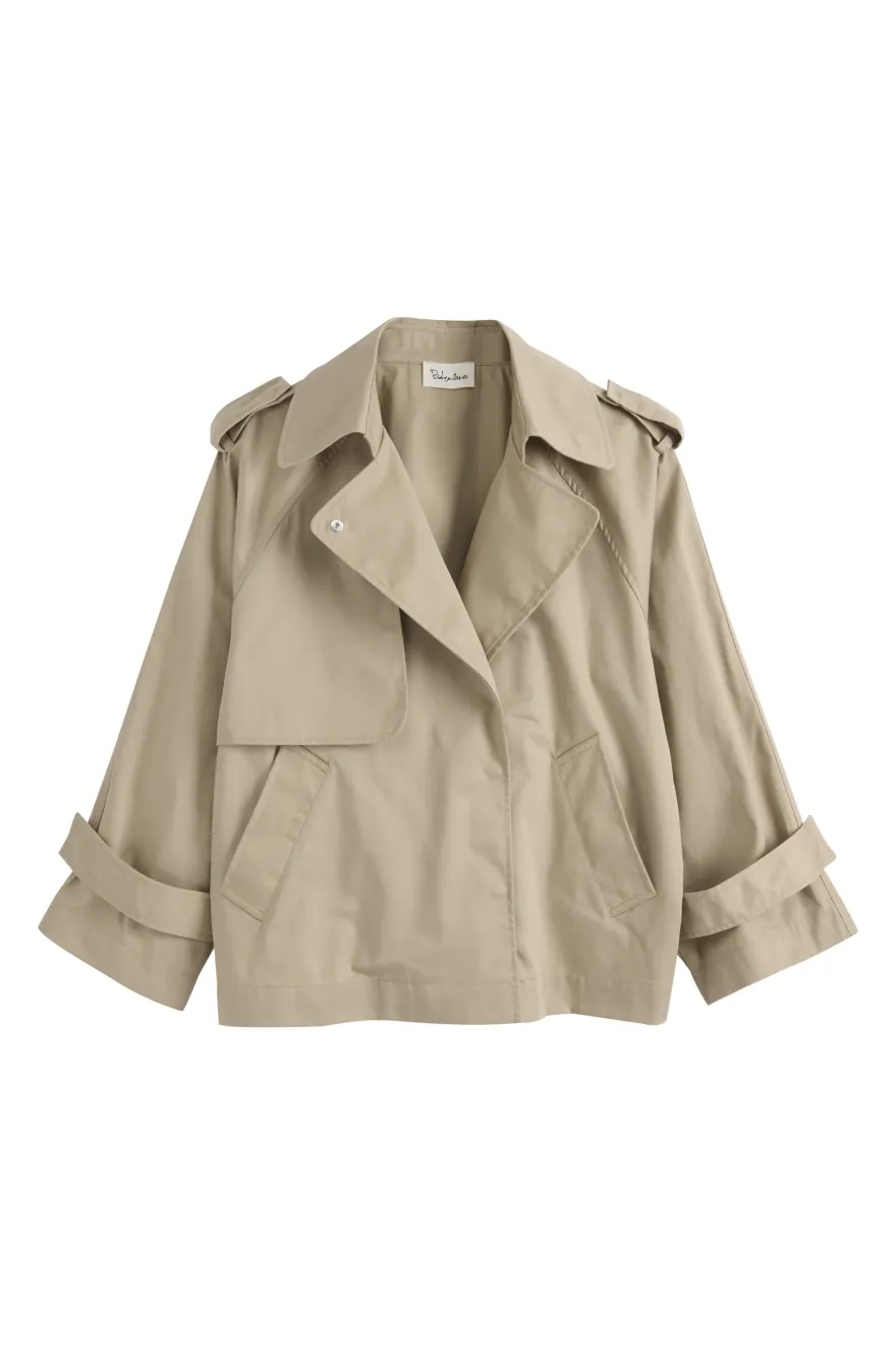 Oxford trenssitakki, beige