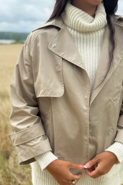 Oxford trenssitakki, beige