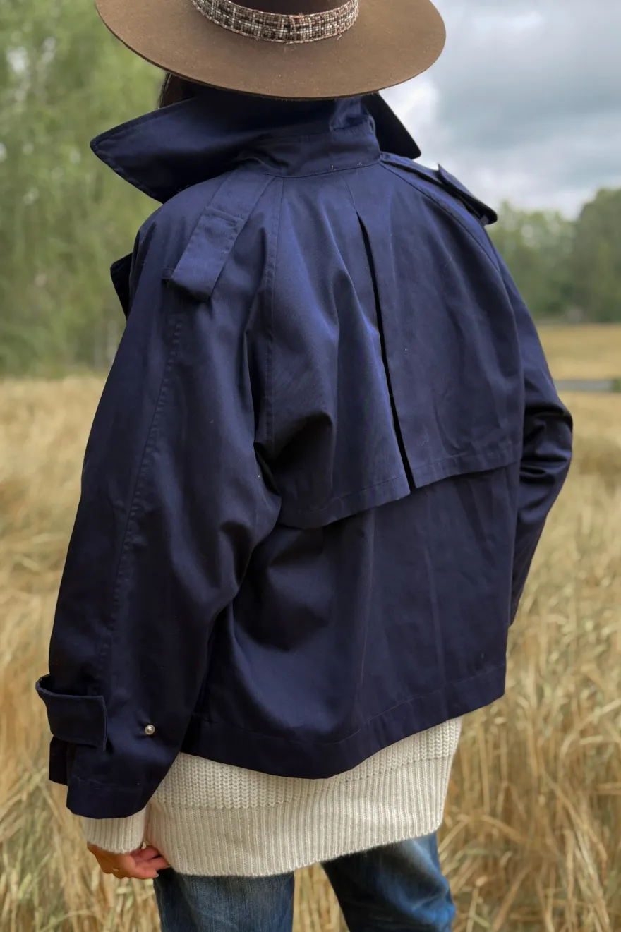 Oxford trenssitakki, navy