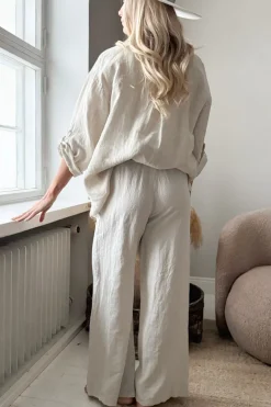 Paloma pellavahousut, hiekka