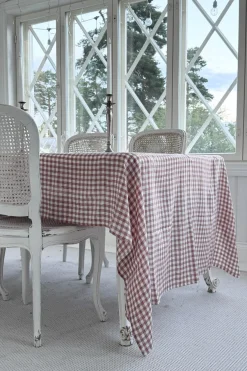 Pellavapöytäliina, pepperosa check