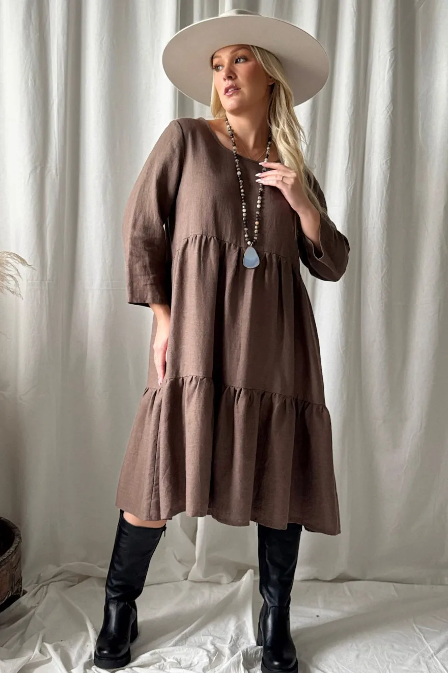 Sarah pellavamekko, coffee