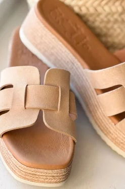Serraje paksupohjaiset pistokkaat, beige