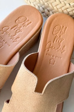 Serra paksupohjaiset pistokkaat, beige