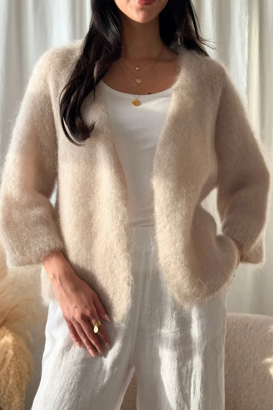 Soft life neuletakki, beige