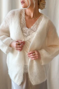 Soft life neuletakki, off white