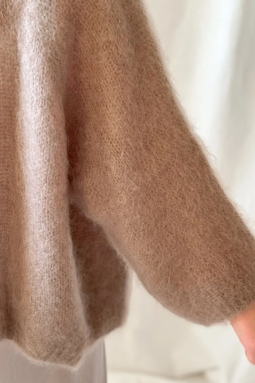Soft life neuletakki, taupe