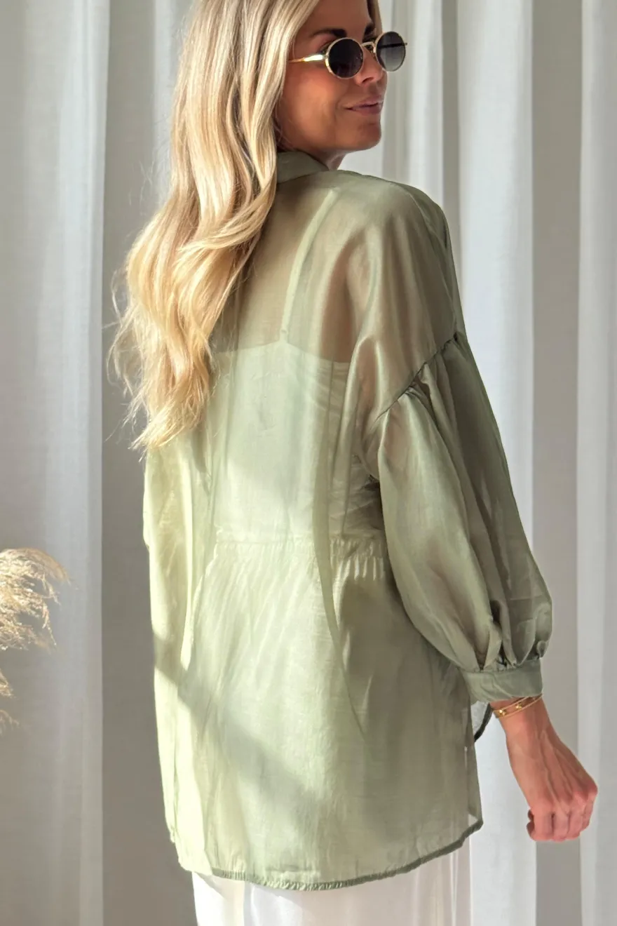 Soft Light tencel pusero, camo