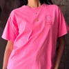 Somewhere Beyond t-paita, neon pink