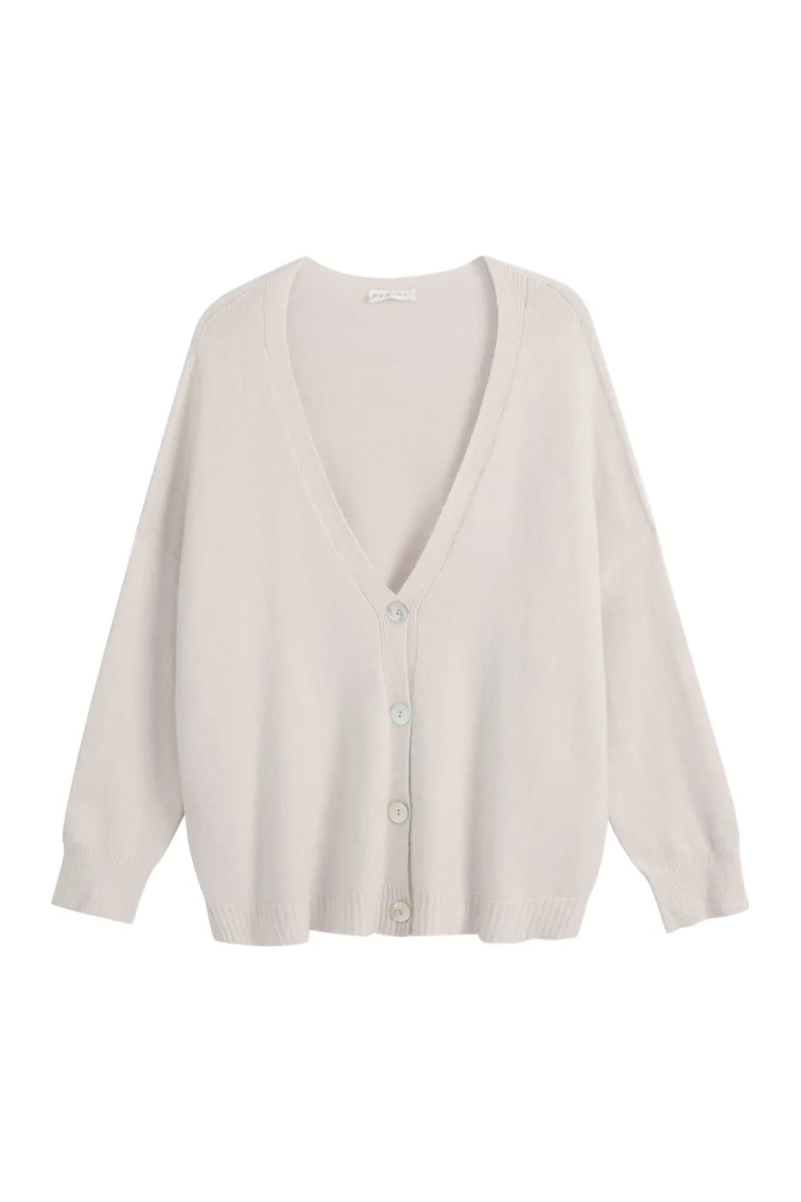 Stay Close neuletakki, light beige