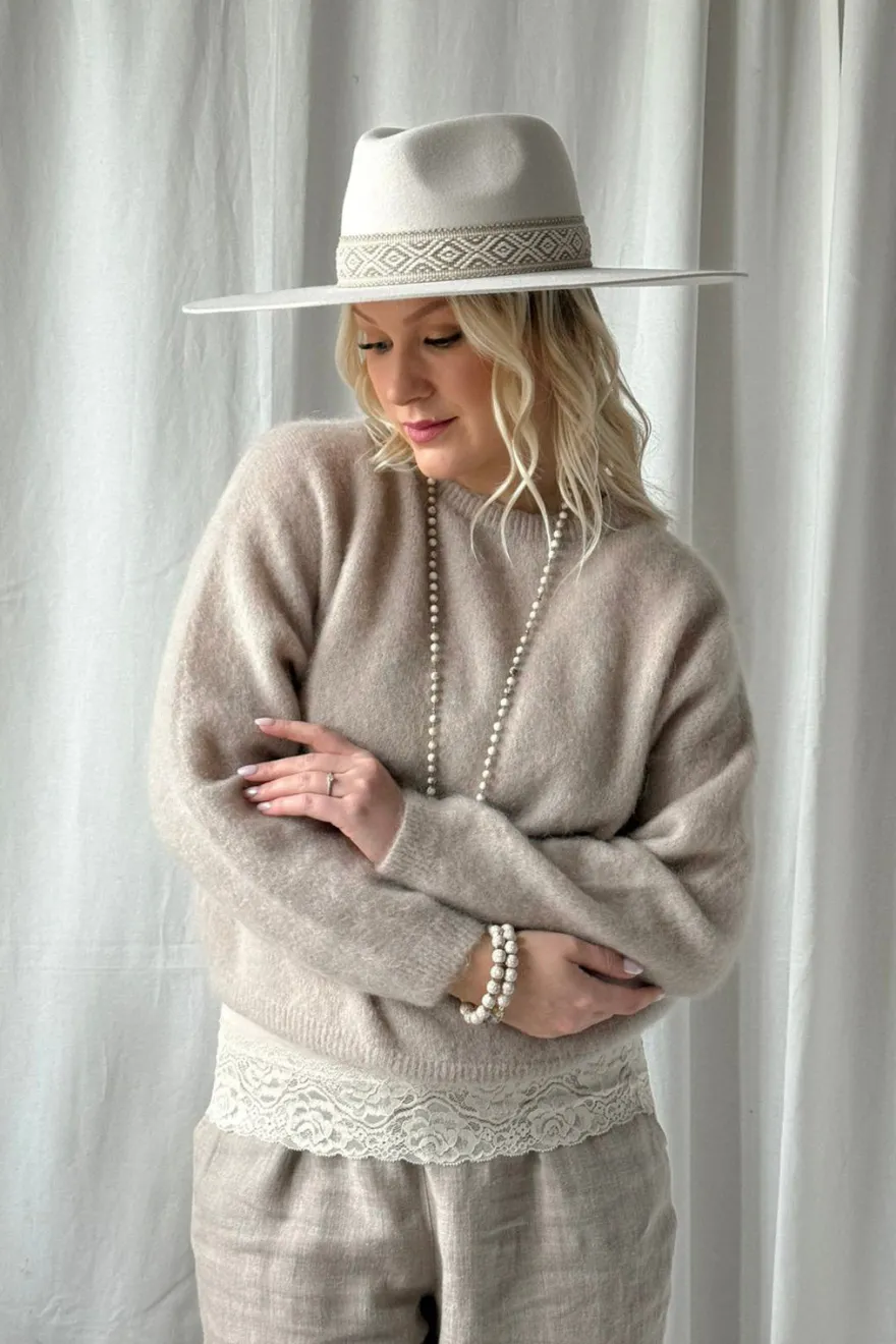 Stockholm neule, beige