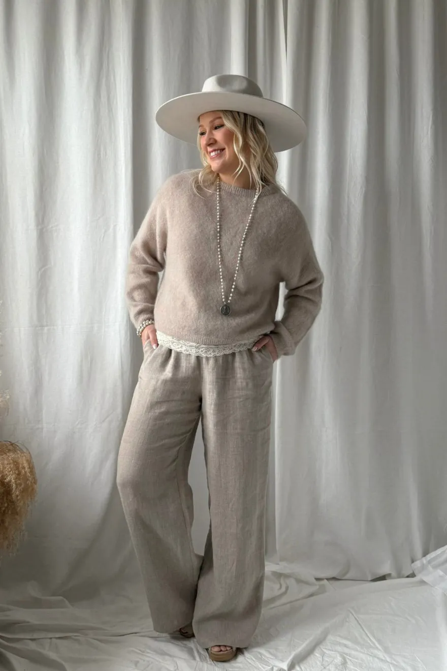 Stockholm neule, beige