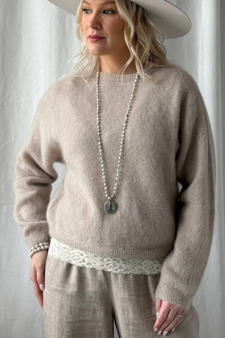 Stockholm neule, beige