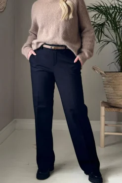 Suede thin nahkavyö, beige