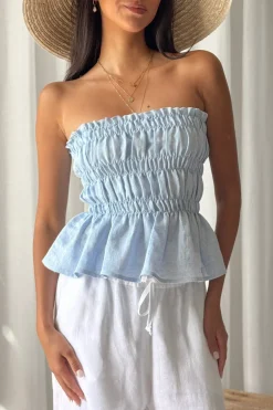 Sunstar pellavatoppi, oxford blue