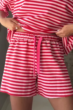 Sun Stripes shortsit, punainen-pinkki