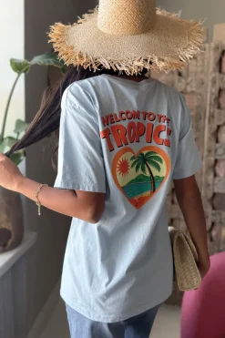 Tropics t-paita, vaaleansininen