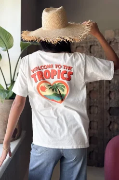 Tropics t-paita, valkoinen