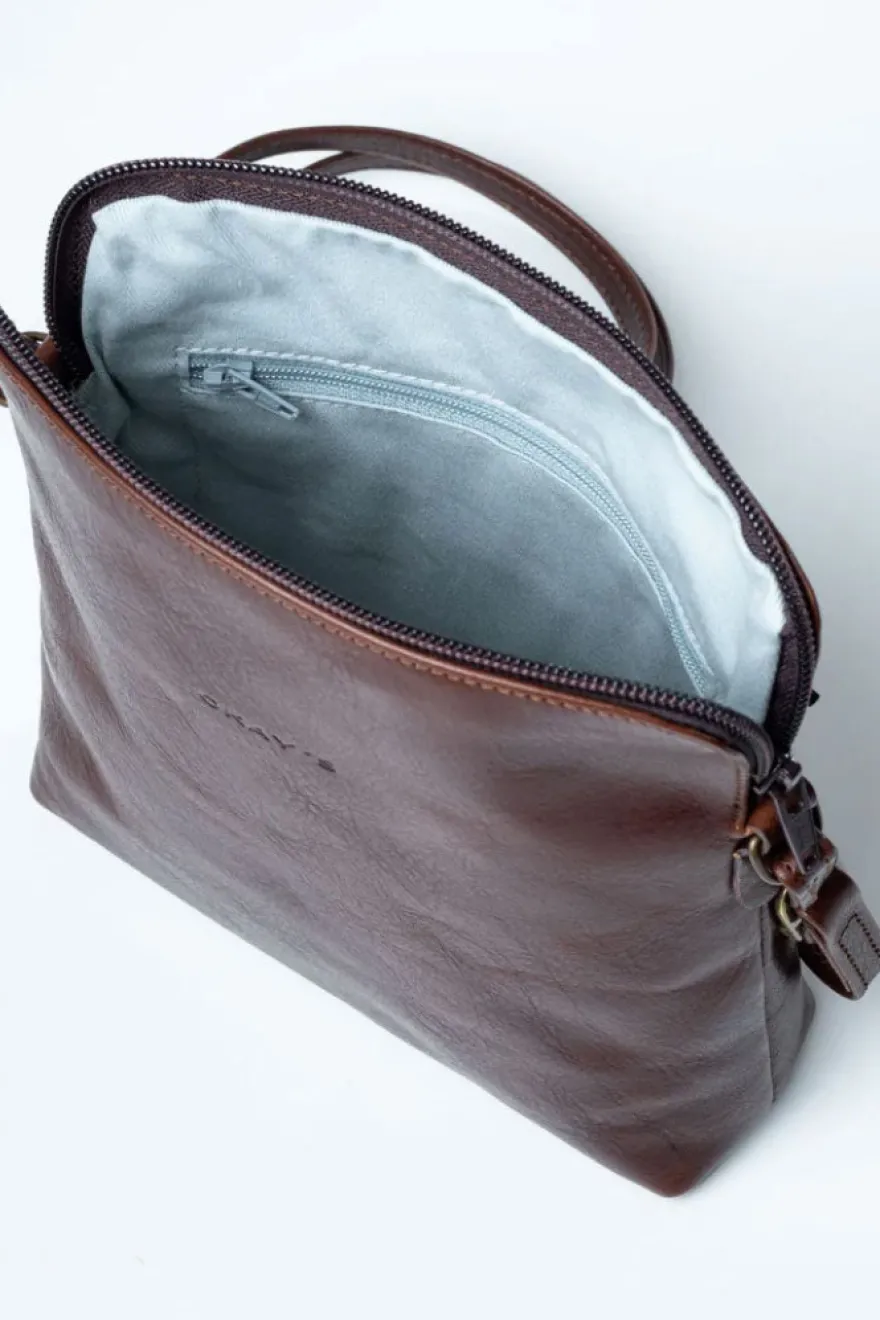 Viivi olkalaukku, viini